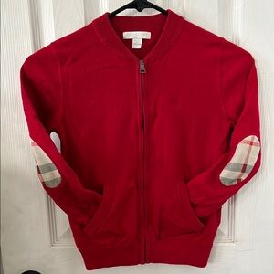 Kids Burberry zip up.